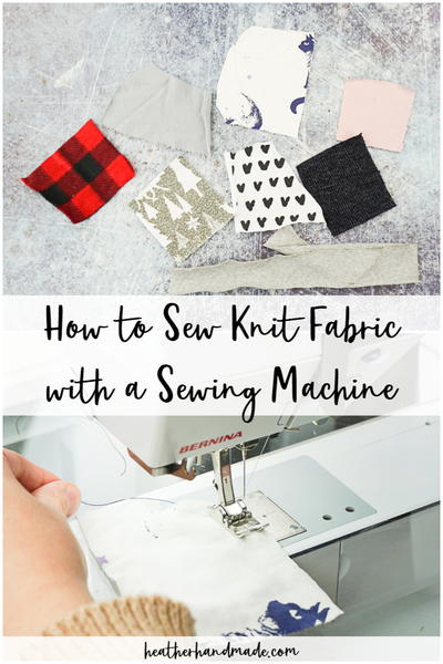 Sewing Knit Fabric With Just A Sewing Machine | AllFreeSewing.com
