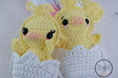 Crochet Easter Chicks | AllFreeCrochet.com