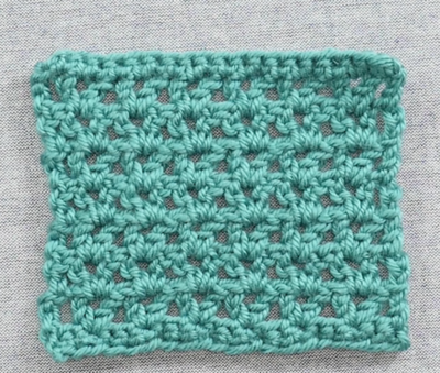 V stitch crochet diagram