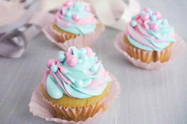 Princess Aurora Cupcakes