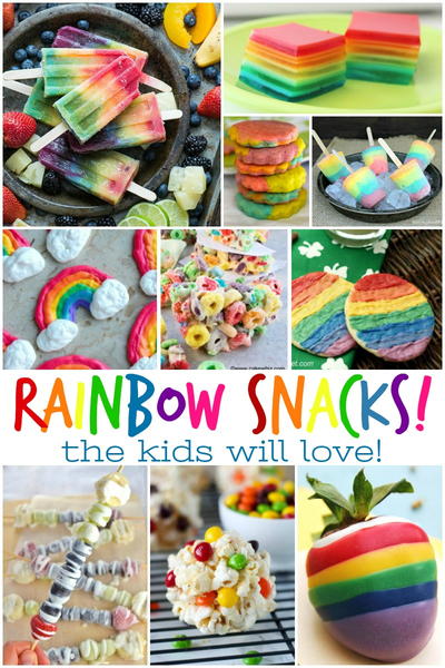 Rainbow Snacks The Kids Will Love!
