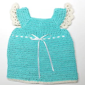 Blueberry Baby Dress Easy Crochet Pattern