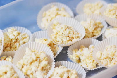 White Chocolate Crackles