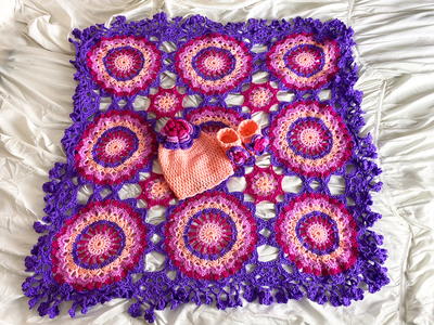 Hibiscus Baby Layette Set