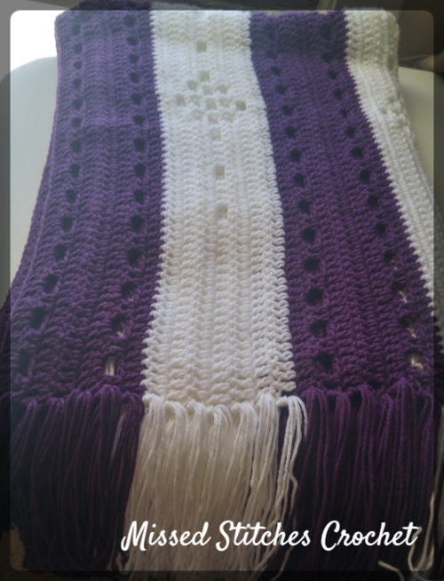 Plum Perfect Crochet Throw