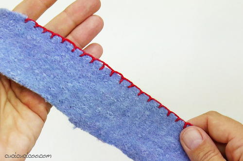 How To Sew The Blanket Stitch