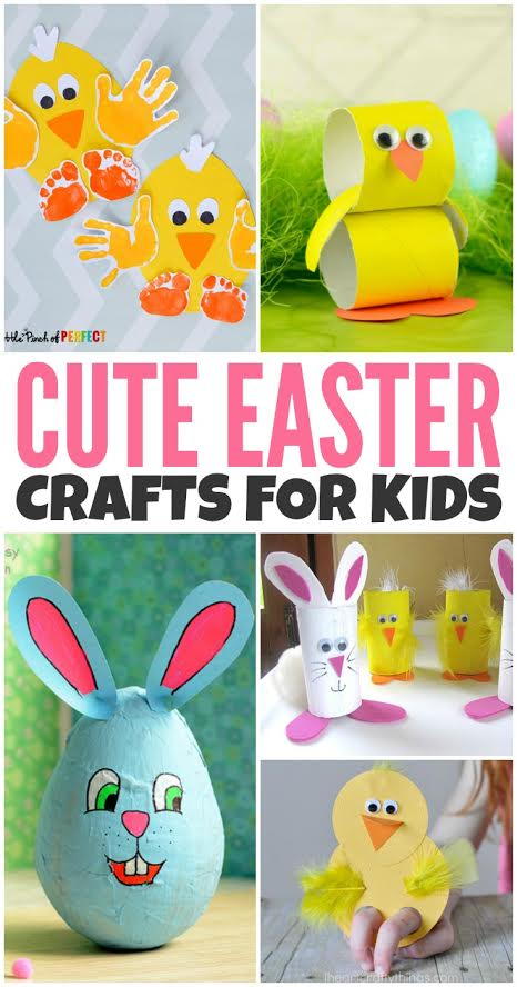 Cute Easter Crafts For Kids