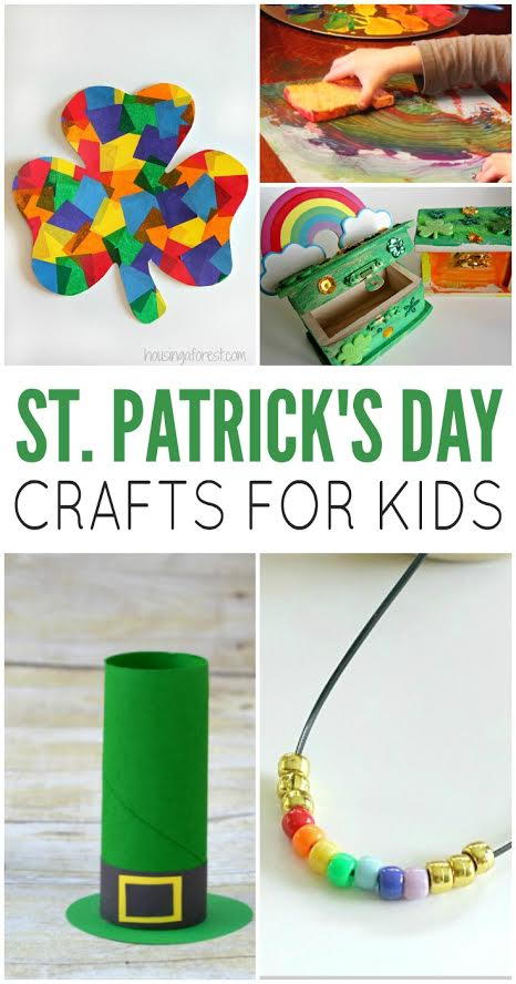 Cute St. Patrick’s Day Crafts For Kids