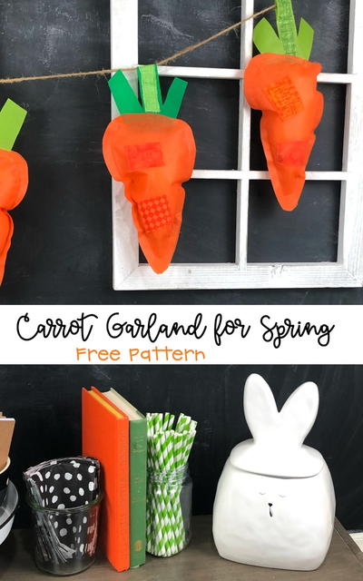 Carrot Garland Decoration