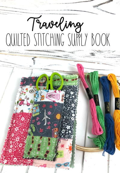 Quilted Travel Stitching Accessory Book
