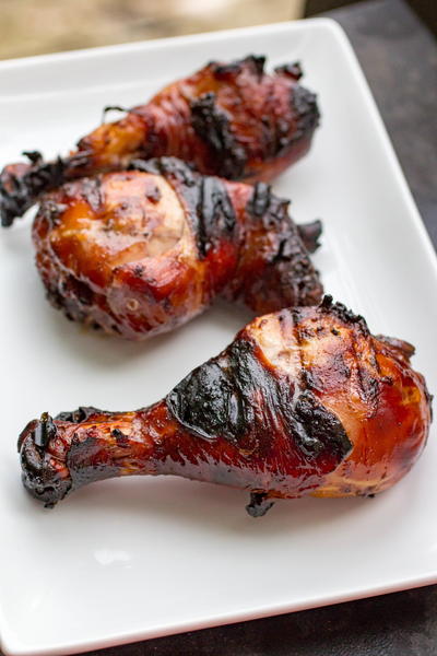 Honey Balsamic Traeger Grilled Chicken Legs