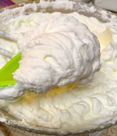 Sweet Stabilized Whipped Cream