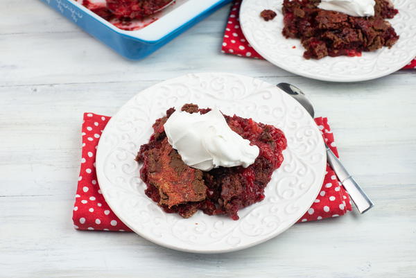 Red Velvet Dump Cake