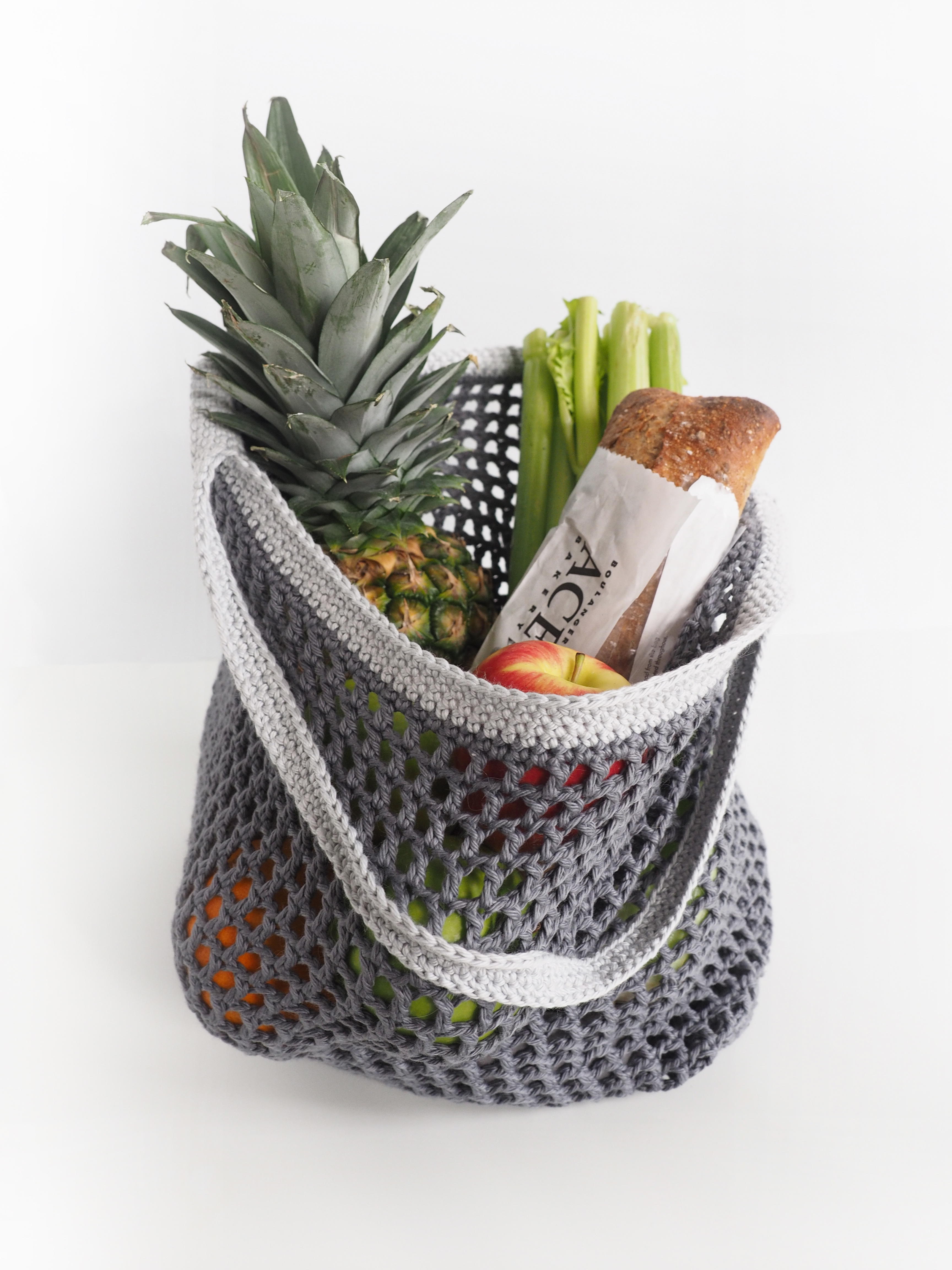 Easy Crochet Market Bag Pattern Allfreecrochet