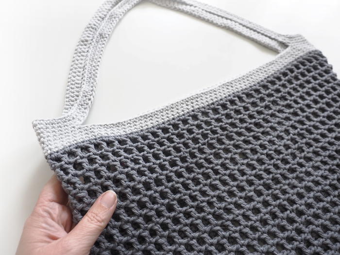 Easy Crochet Market Bag Pattern | AllFreeCrochet.com