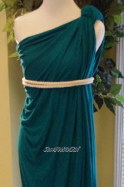 Draped Maxi Dress | AllFreeSewing.com