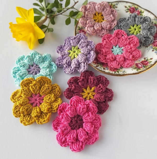 Bramble Crochet Flowers