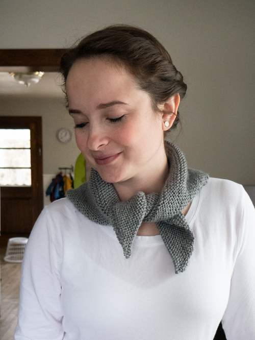 Little Women-Inspired Knit Kerchief