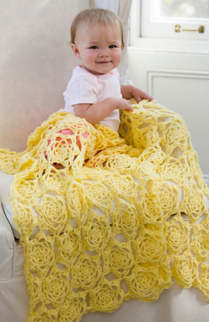 Daffodil Baby Blanket