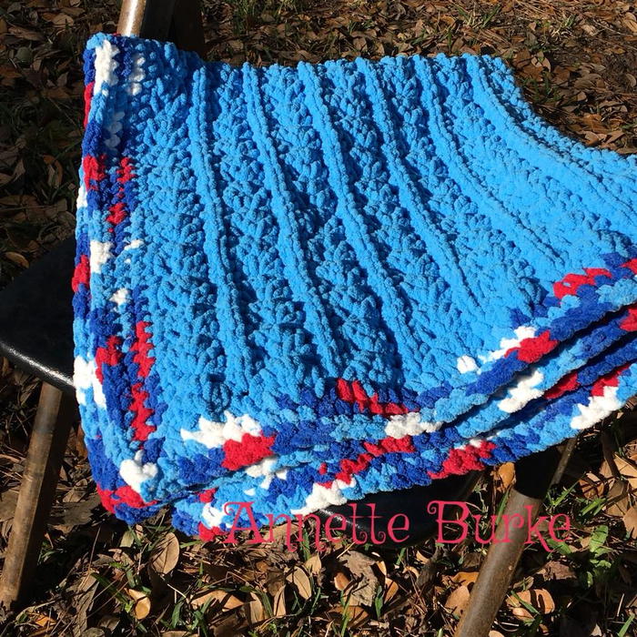 Lucy's Baby Blanket | AllFreeCrochet.com