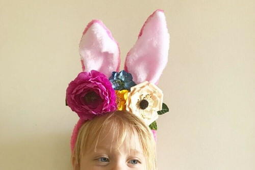 Floral Easter Headband