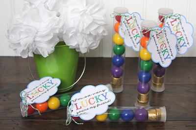 Rainbow Gumball Party Favors