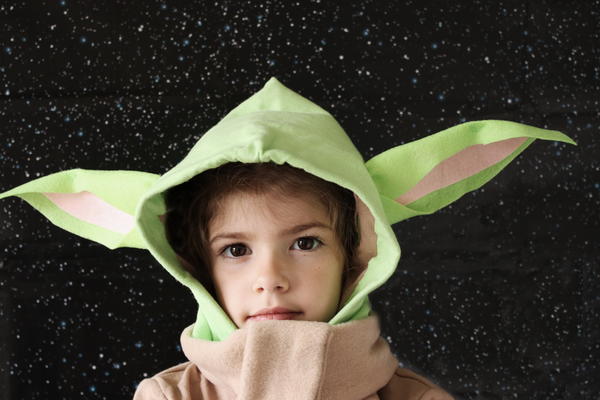 No-sew Baby Yoda Hoodie