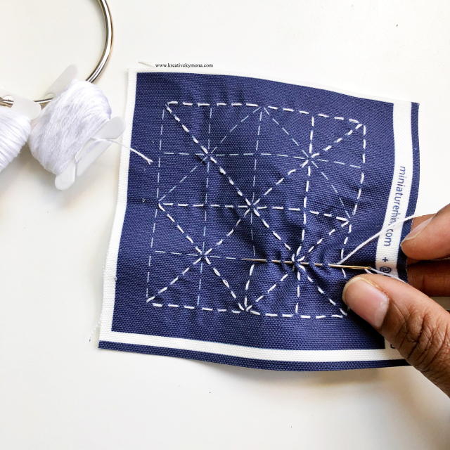 Sashiko Pincushion 