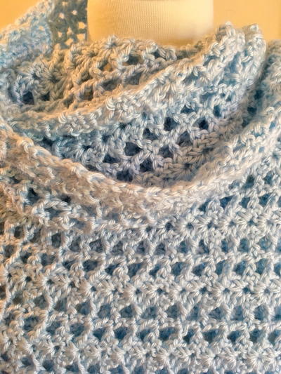 Lacy Lindsey Crochet Shawl Pattern