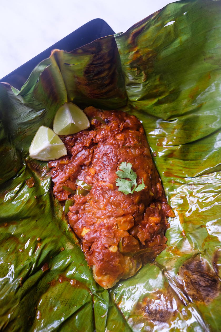 Meen Pollichathu Recipe (fish Roasted In Banana Leaf) | RecipeLion.com