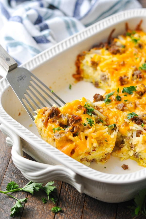 Sausage Hash Brown Casserole | RecipeLion.com