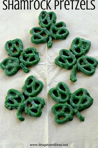 Shamrock Pretzels