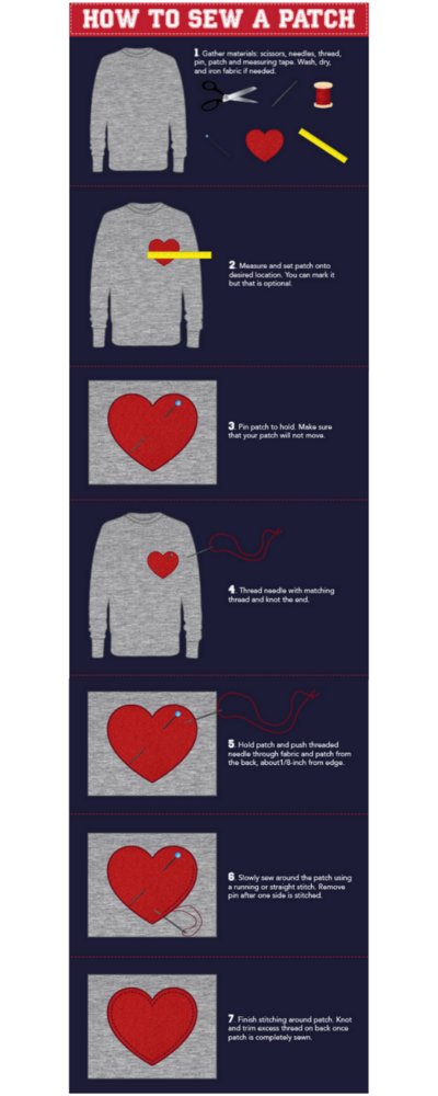 How to Sew a Patch (Full Tutorial!) | AllFreeSewing.com