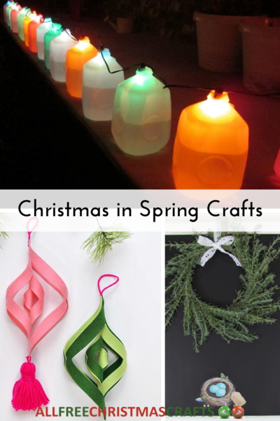 10 Christmas in Spring Crafts
