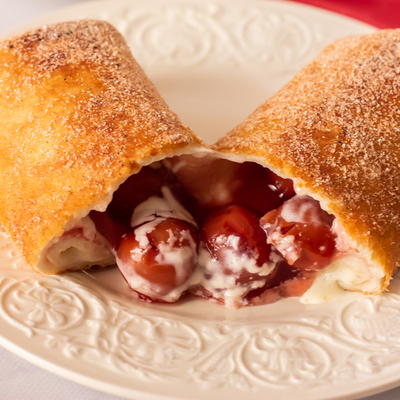 Fried Mexican Dessert Recipe With Cherries