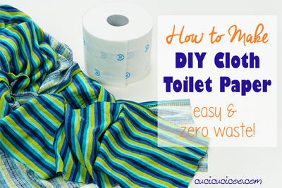 How To Make And Wash Diy Cloth Toilet Paper From Recycling