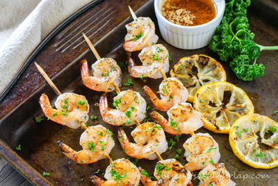 Grilled Shrimp Skewers With Creole Butter | RecipeLion.com