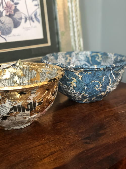 How To Make Decorative Trinket Bowls From Takeaway Containers