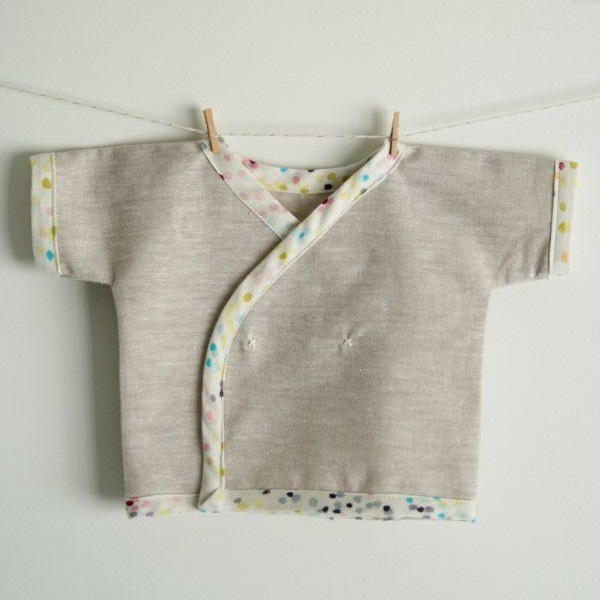 kimono style baby shirts