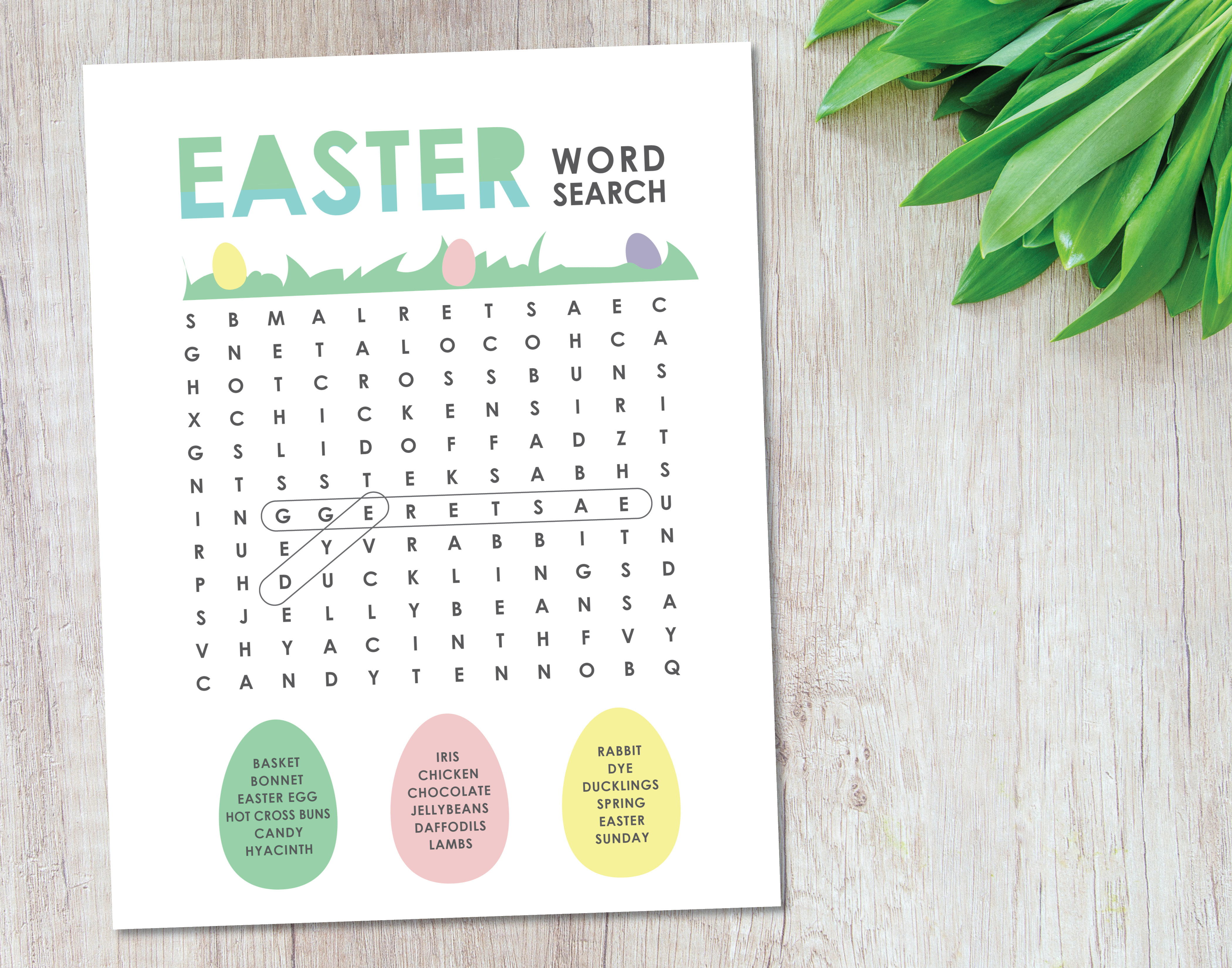 Free Printable Easter Word Search | AllFreeKidsCrafts.com