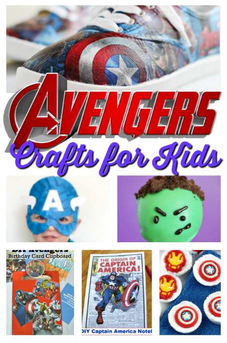 Avengers Crafts For Kids