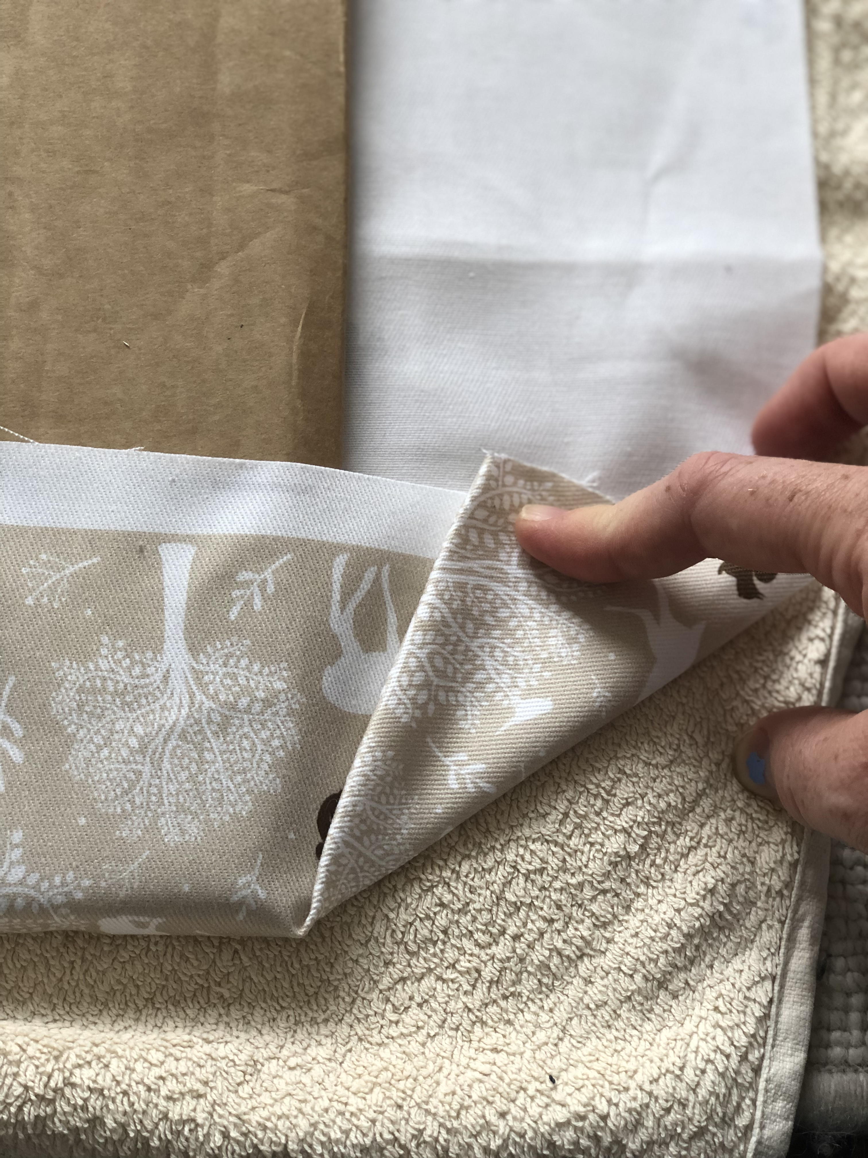 Diy Photo Display Board From Cardboard & Leftover Fabric No Sew