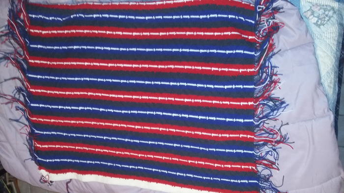 Navajo Inside Diamond Afghan | AllFreeCrochet.com