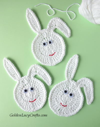 Crochet Easter Bunny Eggs 