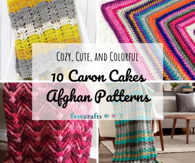 Cozy, Cute, and Colorful: 10 Caron Cakes Afghan Patterns