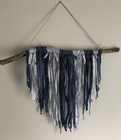 Macrame Wall Hanging - An Upcycled Alternative