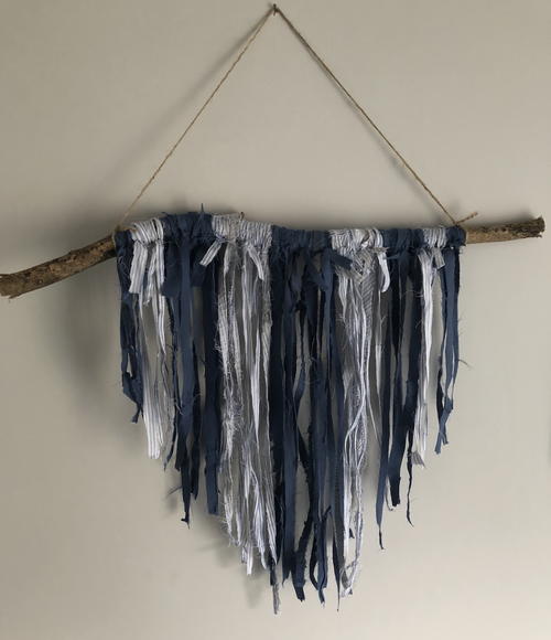 Macrame Wall Hanging An Upcycled Alternative