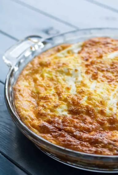 Bacon Cheddar Quiche with Rutabaga Crust-image