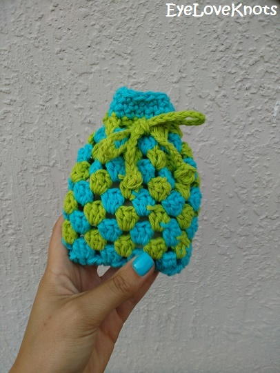 Granny Square Soap Cozy (or Small Gift Bag)