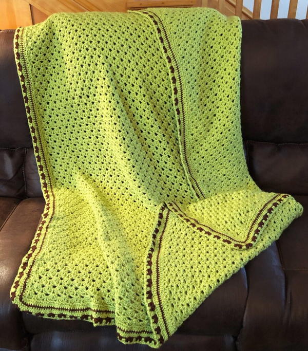 Glorious Springtime Blanket Crochet Pattern